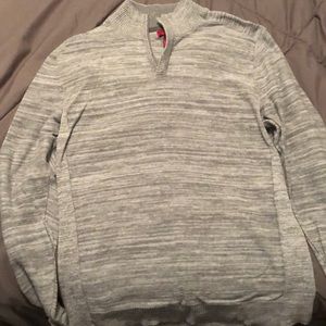 Men’s Alfani quarter zip sweater size L never worn
